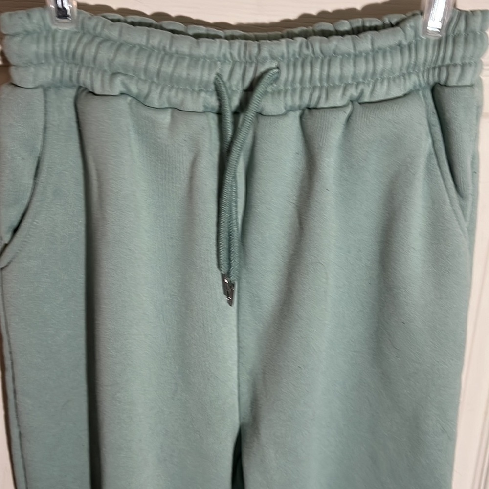 SHEIN Jogger Sweat Pants Elastic Drawstring Waist Front Pockets - Picture 5 of 5